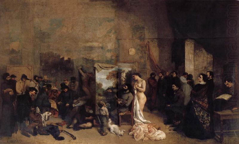 Gustave Courbet The Studio of the Painter china oil painting image